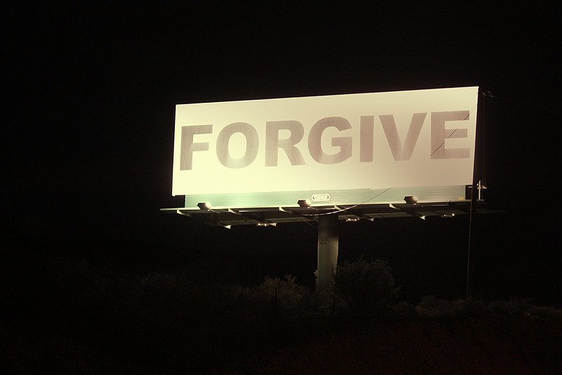 Should forgiveness be part of a negotiation?